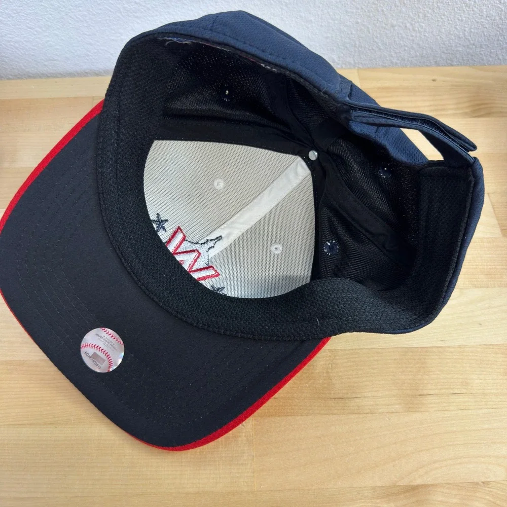 Washington Nationals Youth MLB Baseball Hat OC Sports Navy White Red OSFM
